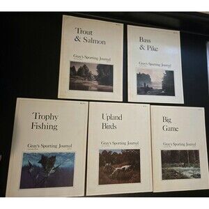 Gray's Sporting Journal Magazine Volume Four 1979 Issues 2-6 Lot of 5